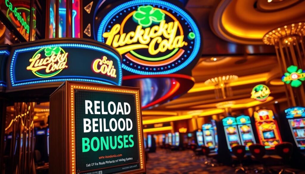 LuckyCola Casino Reload Bonuses