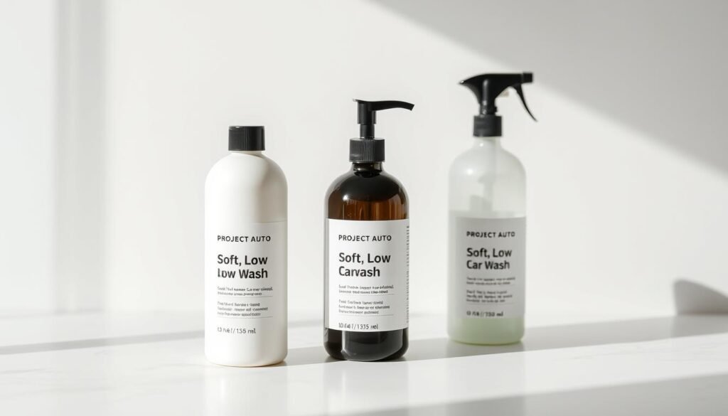 低泡沫洗車用品