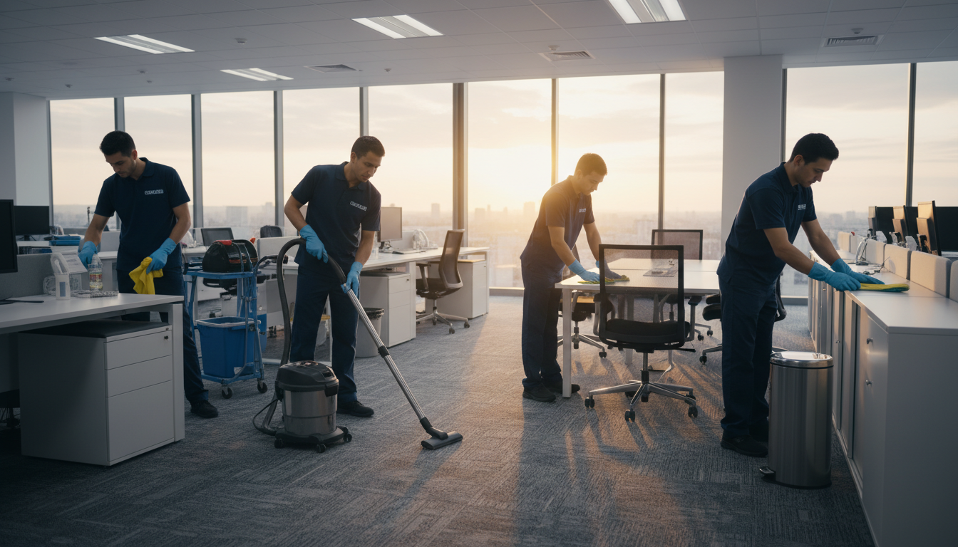 辦公室清潔, 寫字樓清潔