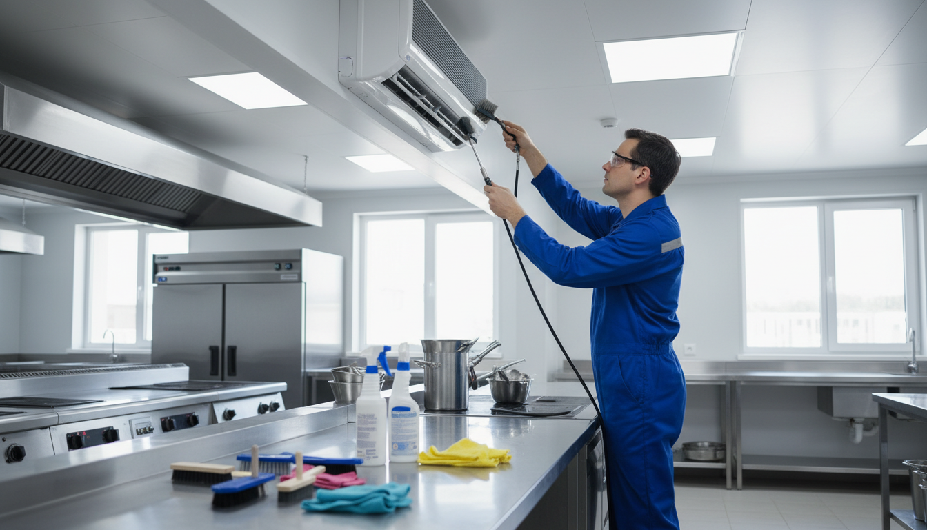 餐飲業冷氣清洗